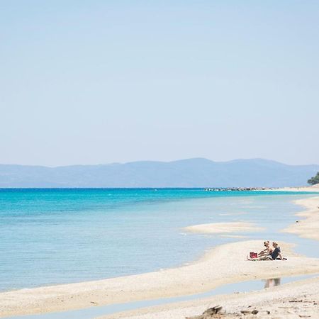 #Flh - Amalthia & Αthena Beachfront Houses In Pefkohori Esterno foto