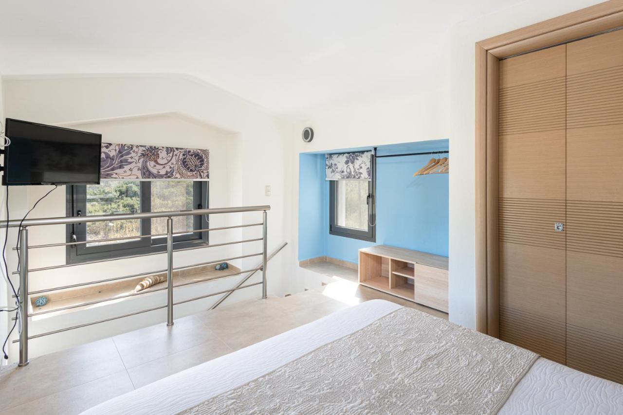 #Flh - Amalthia & Αthena Beachfront Houses In Pefkohori Esterno foto