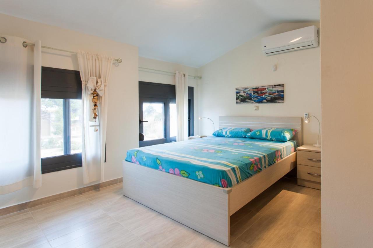 #Flh - Amalthia & Αthena Beachfront Houses In Pefkohori Esterno foto